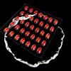 1pc Disposable Rhinestones Sticker Red Face EyeTeardrop Makeup Crystal Tattoo Sticker Children's Stage Show Face Eyes Decoration