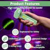 Glow in the Dark Zip String, Zip String Glow in the Dark String, Electric String Rope Launcher, Rope Launcher Toy, for Adults Birthday Party Favor