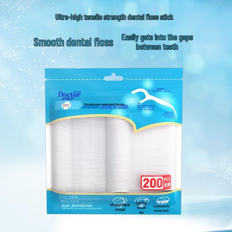 

Dr. Dental Ultra-High Tension Floss Sticks