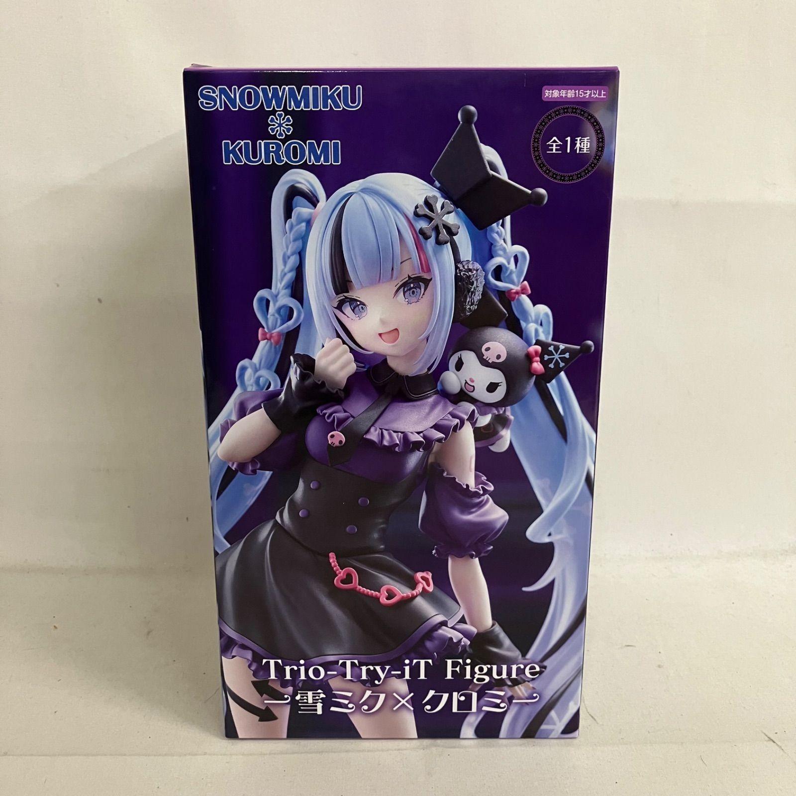 Snow Miku x Kuromi Figure Trio-Try-iT 2026 Sanrio JAPAN