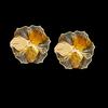 Earrings Exquisite Hollow Metal Large Flower Earrings Light Luxury High-End Flower Stud Earrings Unique Niche Earrings