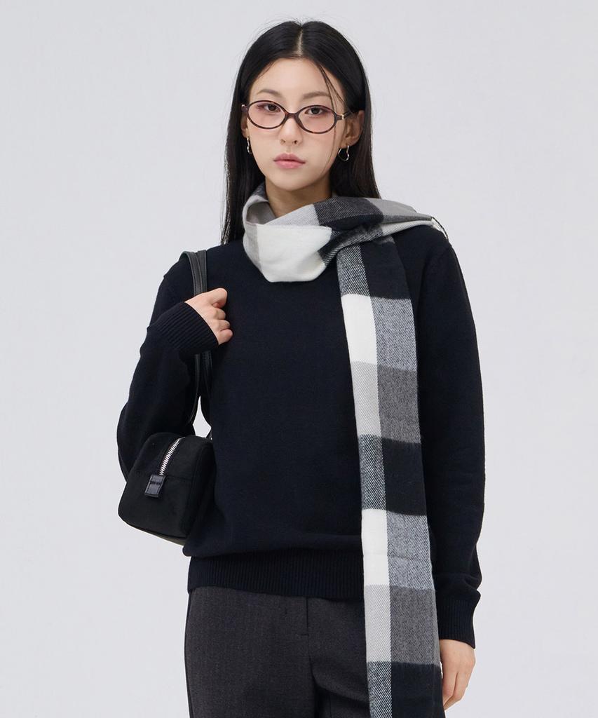 CHASECULT Women'S Mock Turtleneck Sweater - Black