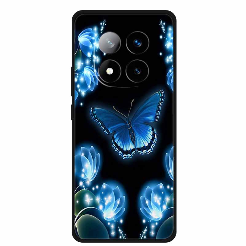For Redmi Note 14 Pro+ Case Animals Soft Silicone TPU Phone Cases Back Cover For Redmi Note 14 Pro Plus 5G Wolf Shockproof Capa