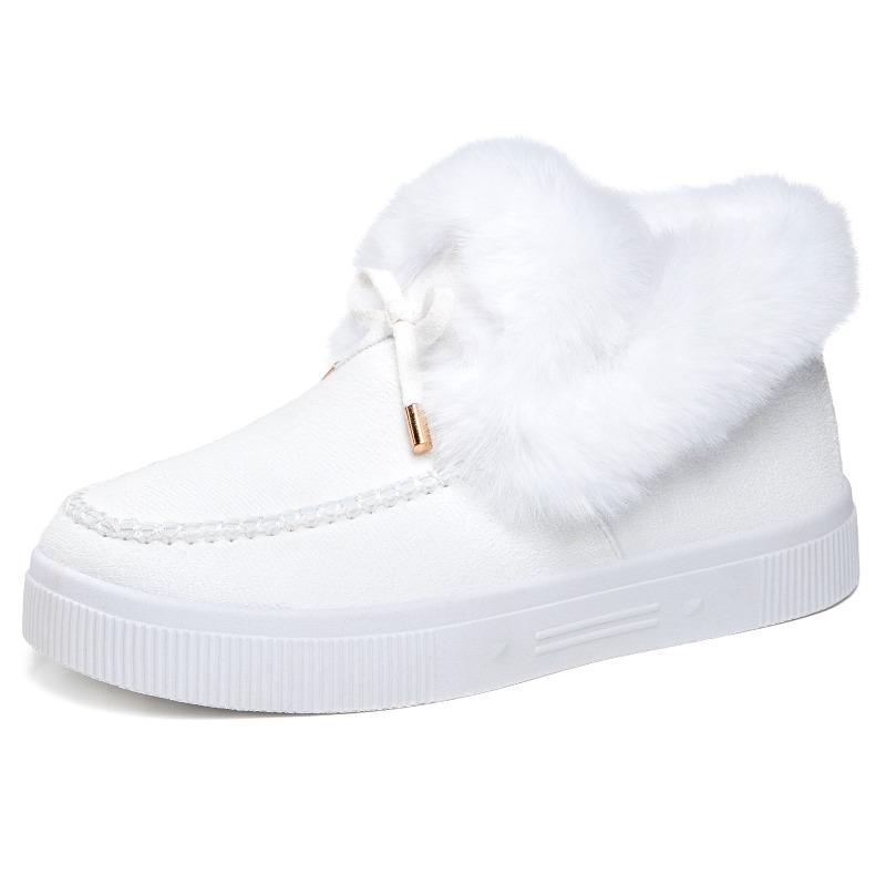 Shoes Women's cotton shoes Women's boots TEU large size boots Women's fleece thickened snow boots Cold-proof and warm cotton boots