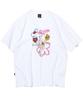 CPGN STUDIO [20 Count] Dtp Peony Bloom Short Sleeve T-Shirt White