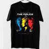 Seltenes The Police Band Shirt Kurzarm Schwarz S-2345XL Shirt Unisex T-Shirt