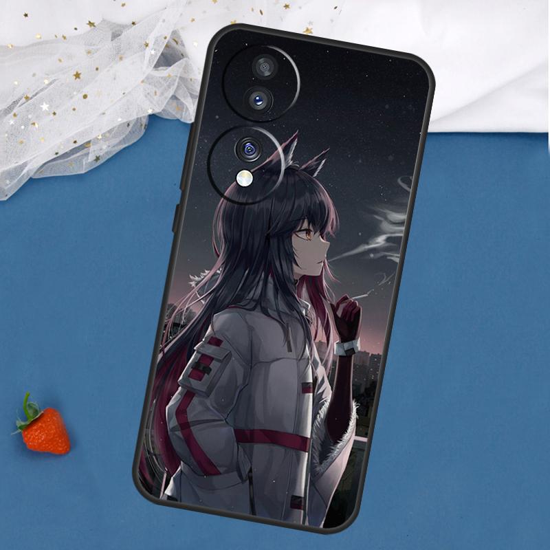 

Чехол Arknights Техас для Huawei P20 Pro P50 P40 P30 Lite P Smart Z Nova 5T Honor 50 70 X7 X8 X9 Задняя крышка Honor 50