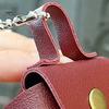 Compact Coin Holder Keychain Mini Dumpling Bag Purse Security Snap Detachable Wrist Strap Waterproof Imitation Leather Small Wallet Key Chain