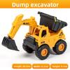 Excavator Inertia Large Dump Truck Set Toys Interactives Parts Skills Plays