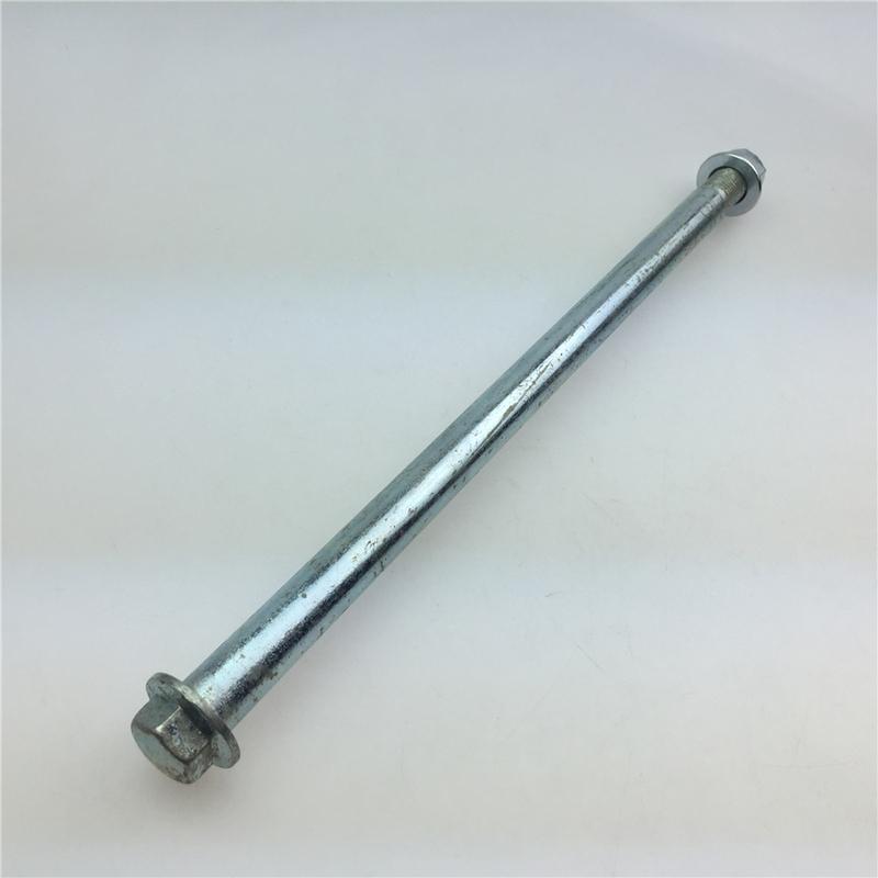 For 12MM Motorcycle Electric Vehicle Battery Scooter Front Axle Axle/M10 Axle/Rear Flat Fork Axle Hub Axle 15MM Electric Vehicle 10mmx235mm