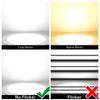 6pcs/lot 3/4/6/8 Inch Led Downlight 6W 9W 12W 18W 24W 220V Recessed Ceiling Light Round Led Panel Down Light Spotlight Lighting