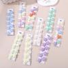 10pcs Kids Colorful Mini Star Hair Clips Girls Children Candy Love Hair Clip Duckbill Clips Baby Hair Accessories Gift