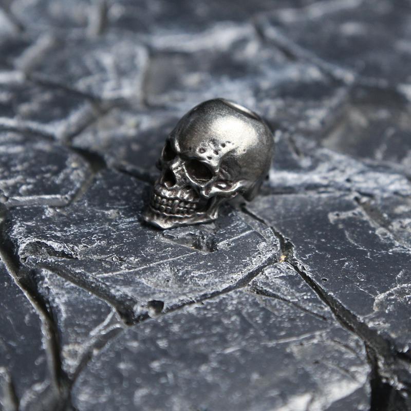 Skull Head Brass Knife Bead Punk EDC Outdoor DIY Paracord Woven Lanyard Pendants Retro Umbrella Rope Bracelets EDC Accessories