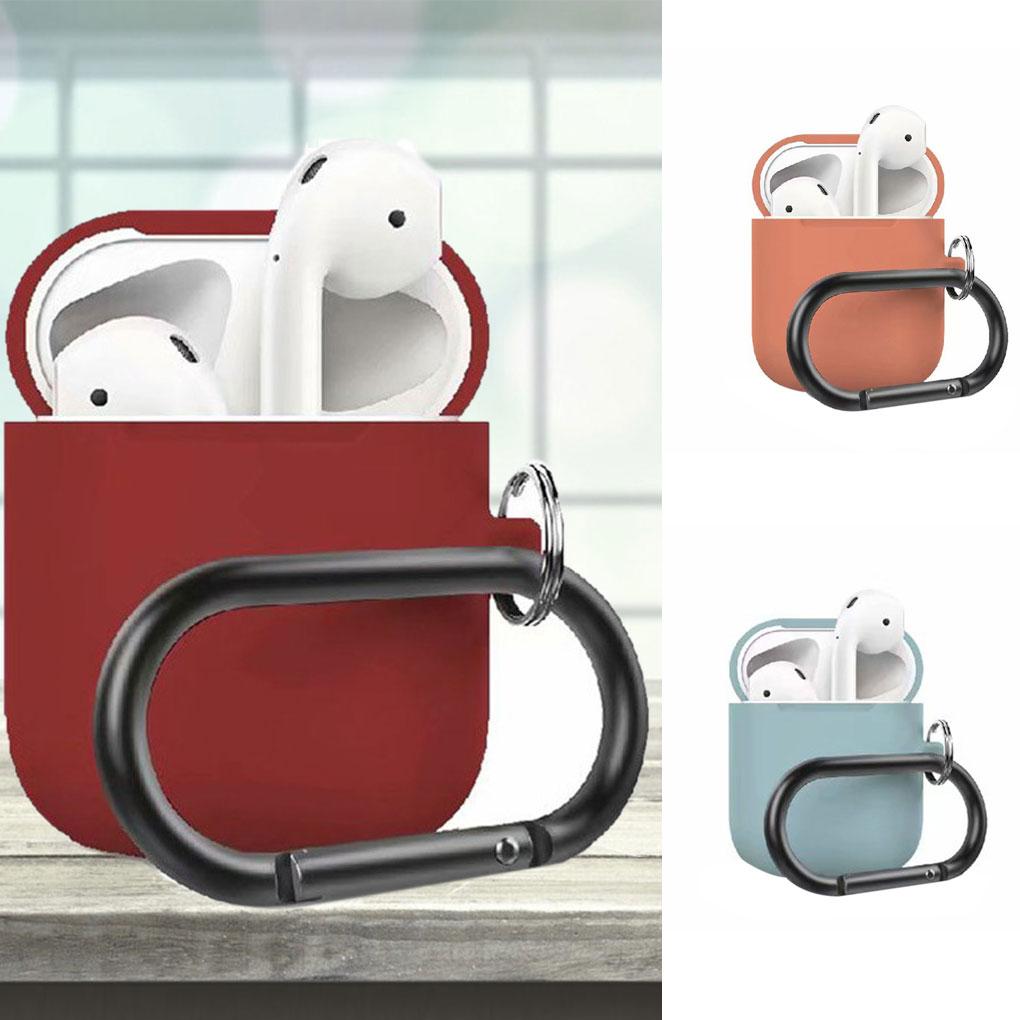 For Accessories Earbuds Silicone Protector Cover Case + Anti Lost Strap
