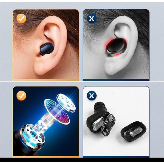 TWS E7S Bluetooth Kopfhörer Drahtlose Ohrhörer Für Xiaomi Redmi Noise Cancelling Headsets Mit Mikrofon Freihändige Kopfhörer