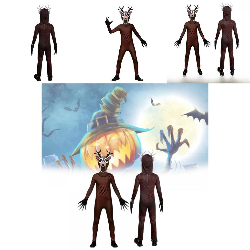 99 nocí v lese Kostým sobíka na Halloween pro dospělé z polyesterové látky pro cosplay a party akce