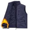 2025 Herren-Wende-Fleeceweste für Herbst/Winter - Outdoor Freizeit Plus Verdicktes Design