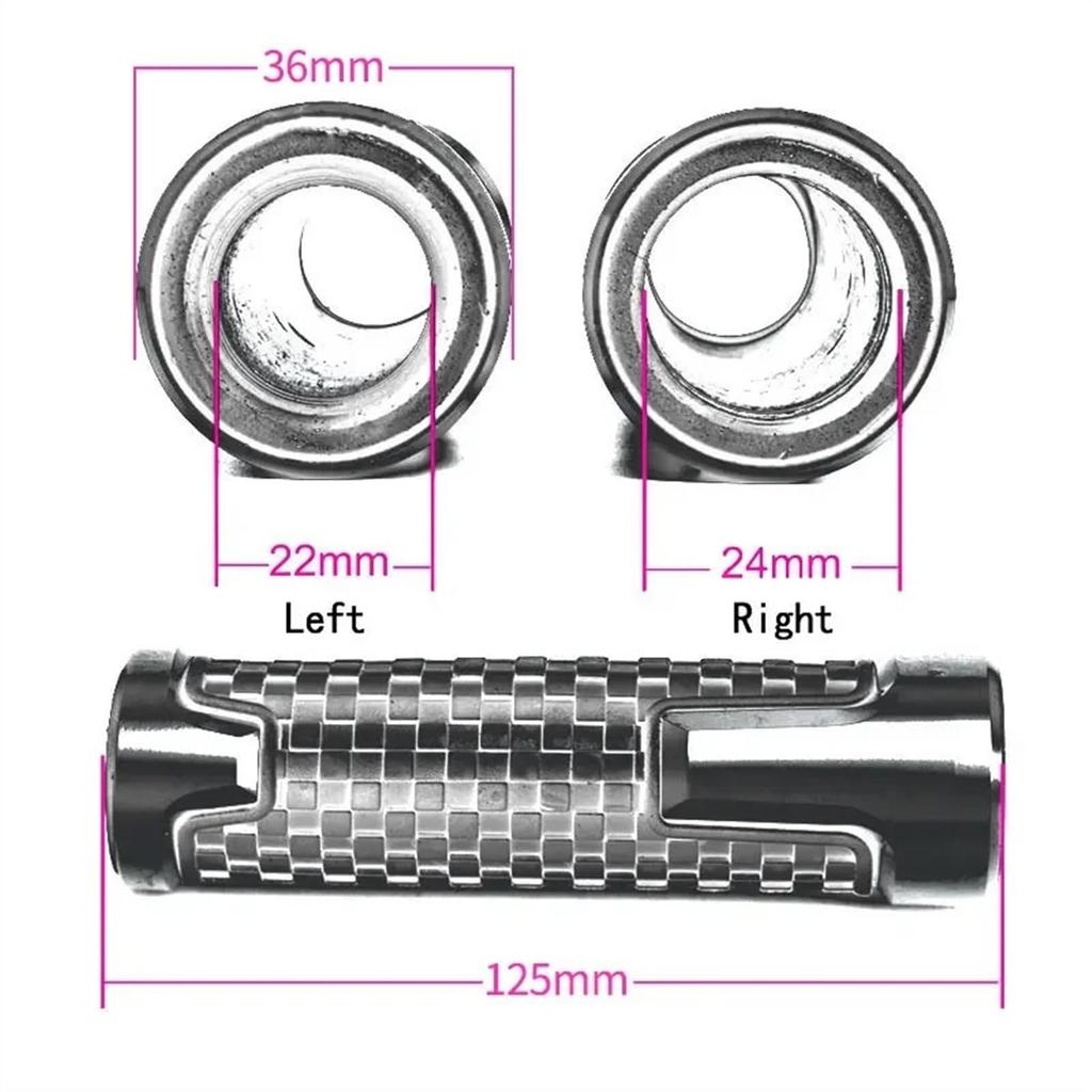 KUIYI 7/8 Inch Motorcycle Accessories Handlebar Grips Handlebar for PCX160 PCX150 PCX125 PCX 125 150 160 2021 2022 All Years
