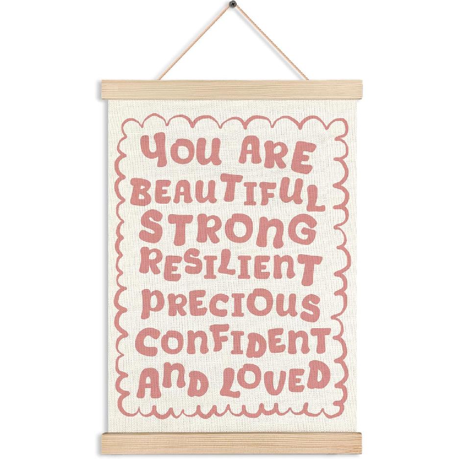 AJIPUX Забавное Розовое Это На самом Деле Все Игры и Развлечения Настенное Искусство Декор, Ироничный Постер для Повешения в Комнате Подростка, Настенное Украшение для Домашней Комнаты, 12x16 Дюймов Affirmation Wall Decor