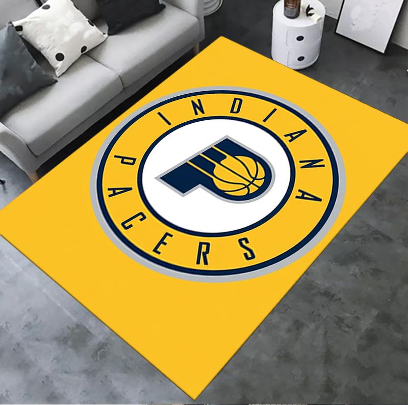 Indiana Pacers Carpet Rug for Living Room Bedroom Home Sofa Decoration,Kids play Non-slip Floor Mat