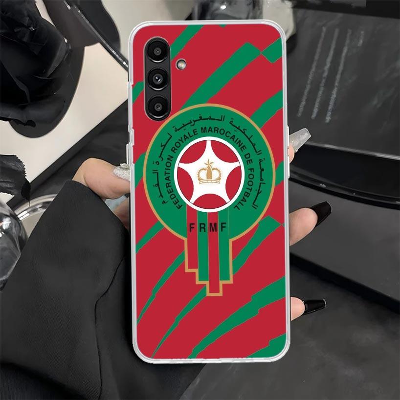 Morocco Flag Phone Case for Samsung Galaxy A17 A16 A26 A36 A56 A15 A14 A13 A12 A55 A54 A53 A25 A24 A23 A35 A34 A33 A05S A04S Gal