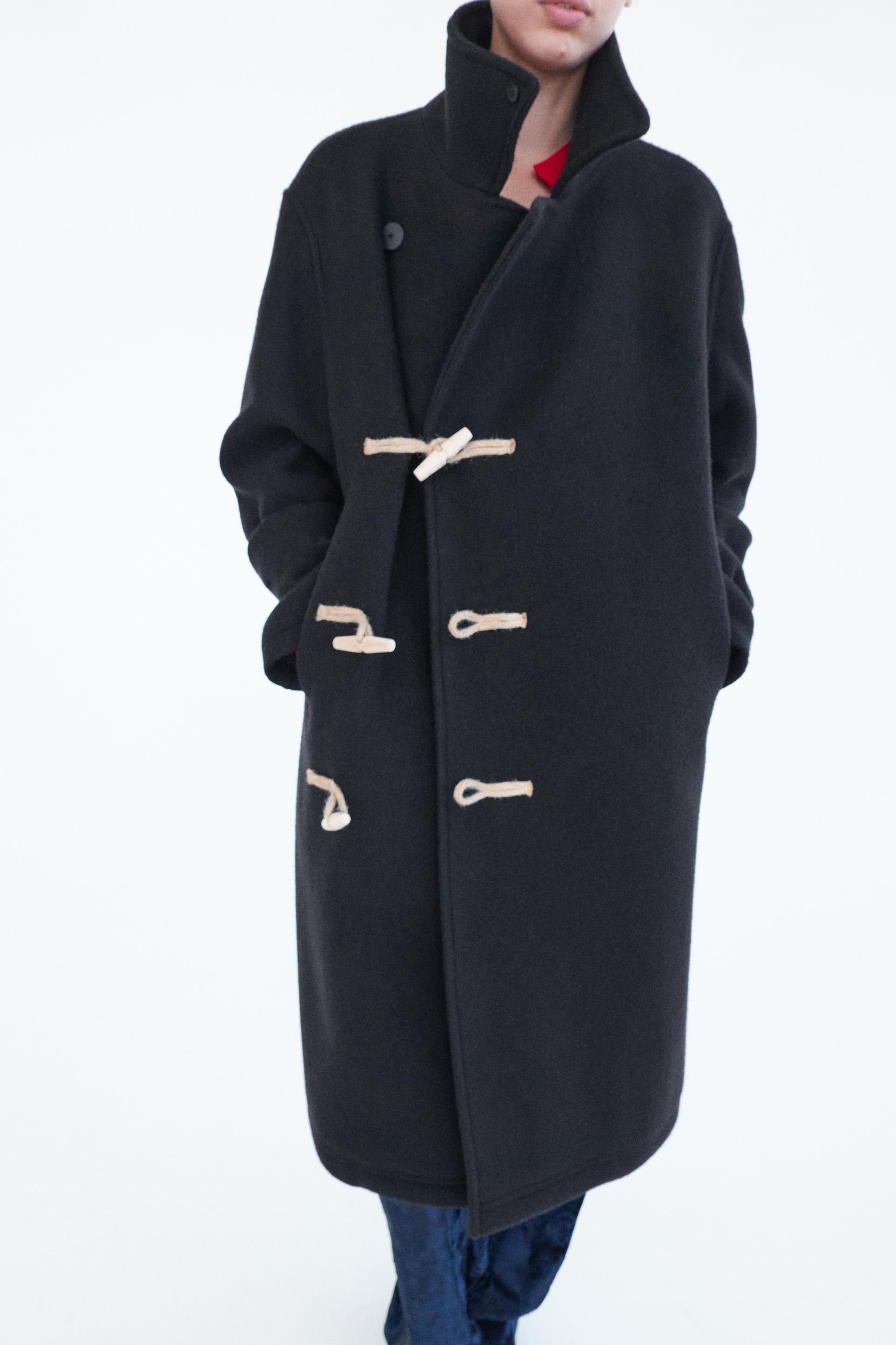 

Пальто Zw из смесовой шерсти с пуговицами – ограниченная серия