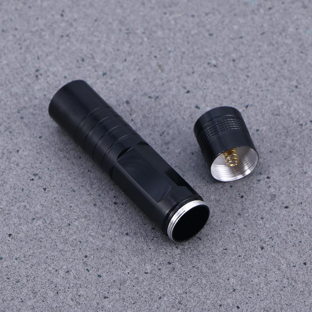 Mini LED Torch Ultra Bright Portable Waterproof Aa Battery Powered Flashlight 20H for Walking Cycling