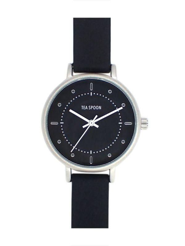 

Часы TEA SPOON Basic Rubber Belt Watch Black [Подписаться] N01522S-1 BK/BK женские чёрный