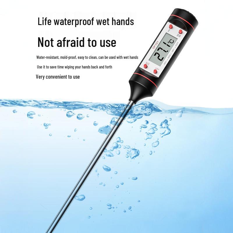 Digital Display Food and Liquid Probe Thermometer for Industrial and Commercial Use