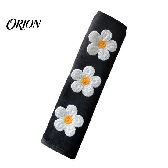 Easy Install Car Interior Decor Cute Floral Seat Belt Pads for Car, Soft Mesh Shoulder Polyester Accessories Strap Covers, Comfortable Universal