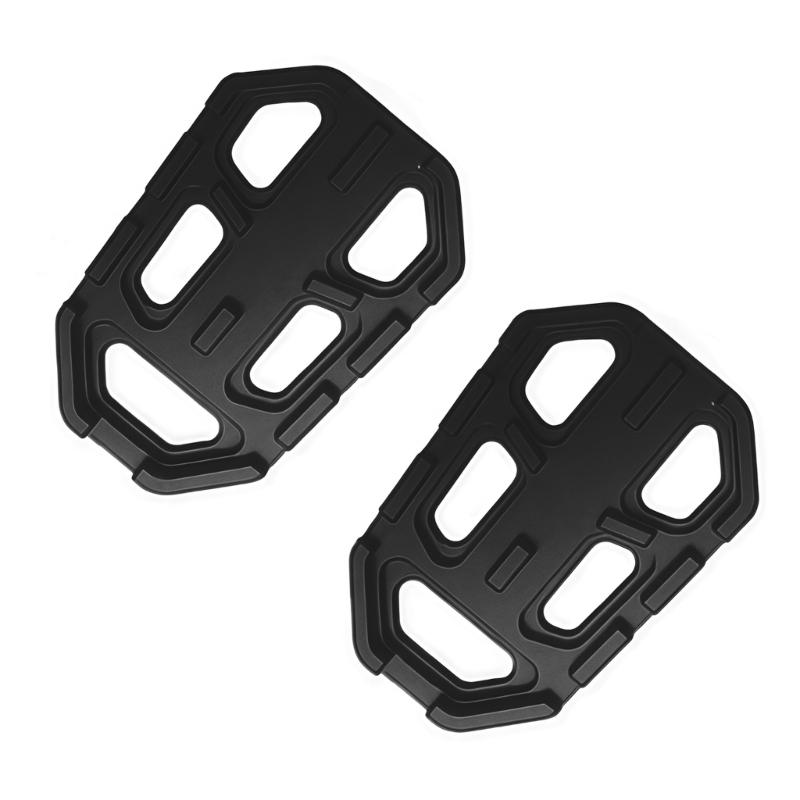 Aluminum Motorcycle Foot Peg Set Wide Support Platform for R1200GS ADV Wet Weather and Mixed-Road Routes