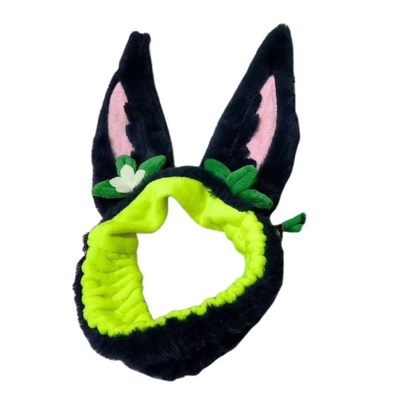 

Мультфильм Impact Genshin Тигнари Плюшевая Повязка для Волос Эластичный Бандо Повязка на Голову