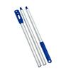 Adjustable Length Aluminum Pool Cleaning Poles 3 4 Section Telescopic Design With Antislip Grip Handle for Skimmers Rakes Brushes