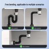 KEGOO Washbasin Drain Pipe & Stopper Kit