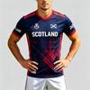 New Scotland Flag Graphic T-Shirts Men's And Women's Breathable Quick-Drying Soccer Jersey Summer Outdoor Sports Casual Tops