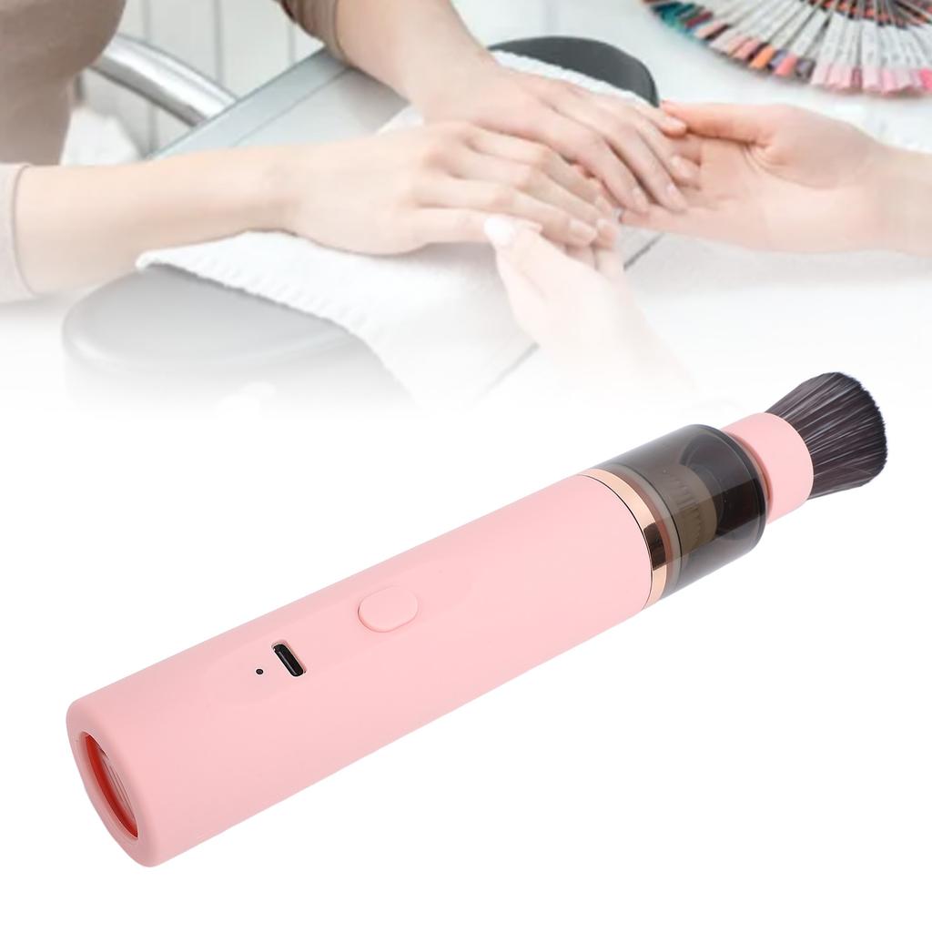 Nail Dust Collector Pen Portable Powerful Mini Nail Dust Collector Portable Vacuum Cleaner Pen with 