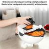 Multi Functional Vegetable Cutter with Removable Strainer Bowl and Interchangeable Blades for Slicing Dicing Grating and Peeling Kitchen Tool