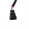 2Pcs H11 Male To HB3 9005 HB4 9006 Female Plug Connector Wiring Harness Car Headlight Fog Light Socket Adapter Cable
