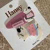 2Pcs/set Cat Animals Hair Clip Dog Barrettes Headwear Hairpin  Women