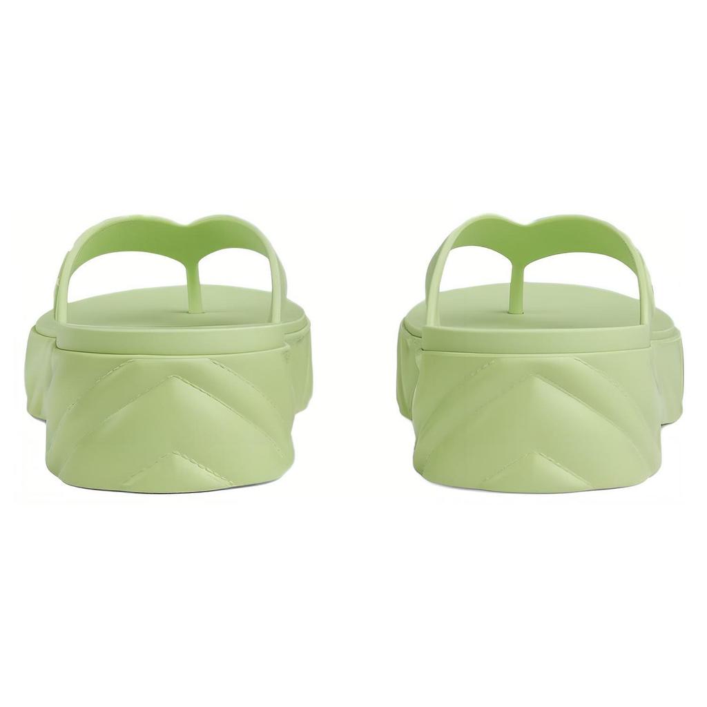 Gucci Thong Platform Sandal Light Green Women's 746334 JFM00 3801