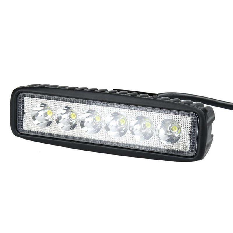 18W 6Inch Led Work Light Bar Flood Lamp Offroad Driving Fog 4Wd Ute Suv Truck