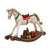 Rocking Horse Statue Collectible Decor for Festival Anniversary Bookshelf