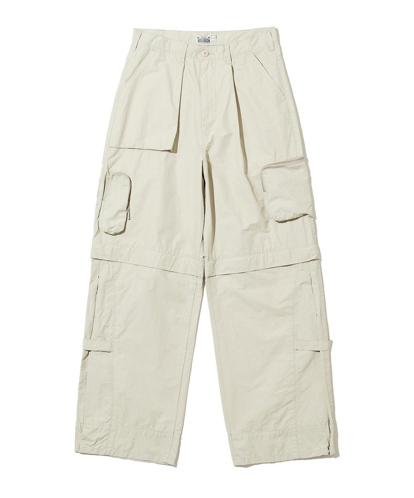 BIG UNION Twoway Pocket Pants (Cn) / Ivory