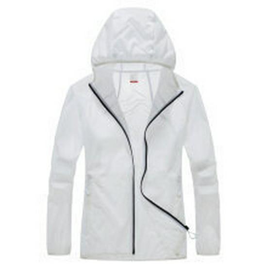 Unisex Summer Hooded Quick-Dry Windbreaker Jacket