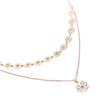 Hot-selling small daisy pendant shape multi-layer necklace set women's trend collarbone chain neck chain