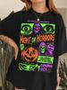 Retro Halloween Horror Night Comfort Colors® Shirt, Vintage 90s Halloween Movies