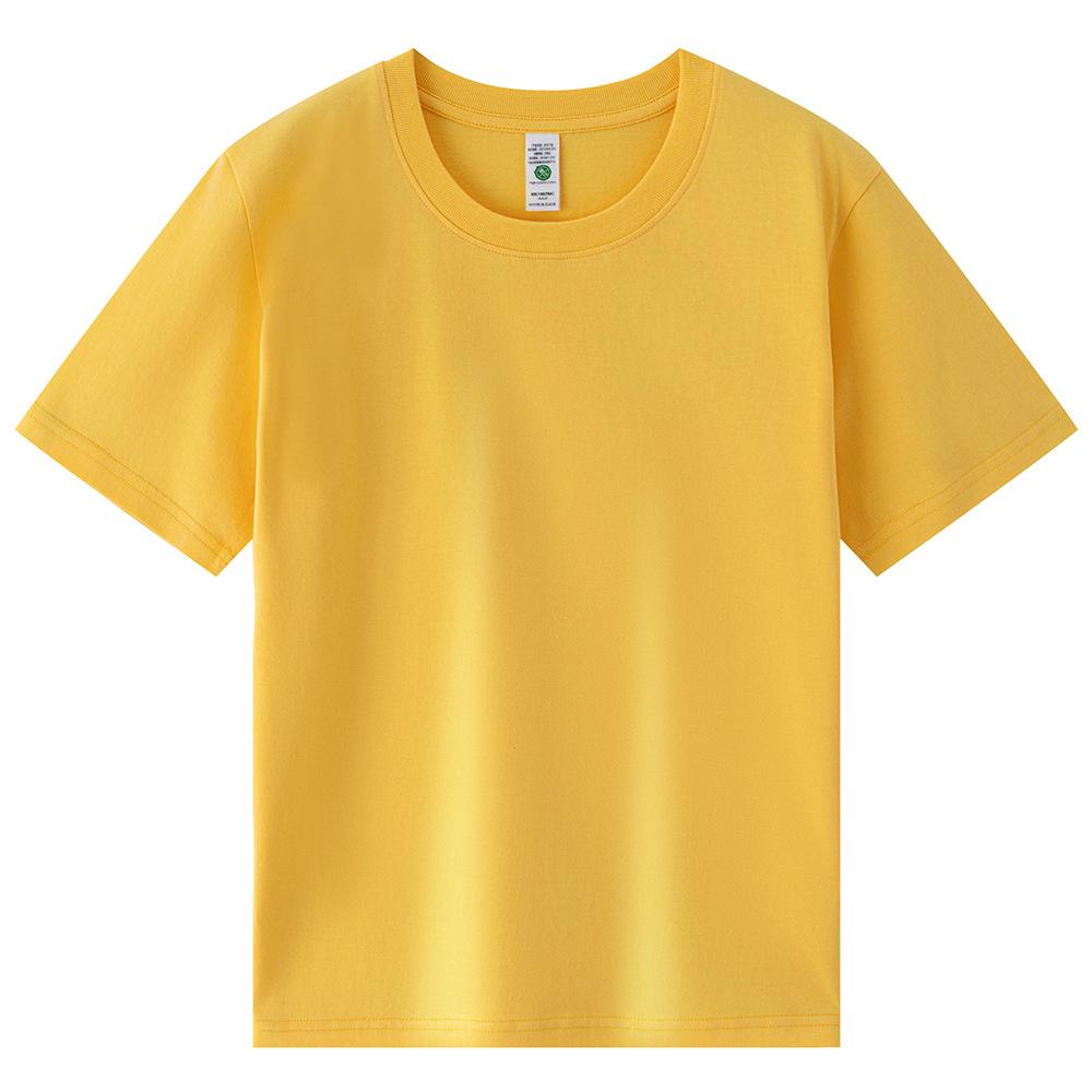Men's 180g Cotton Short Sleeve Crew Neck Loose Fit T-Shirt