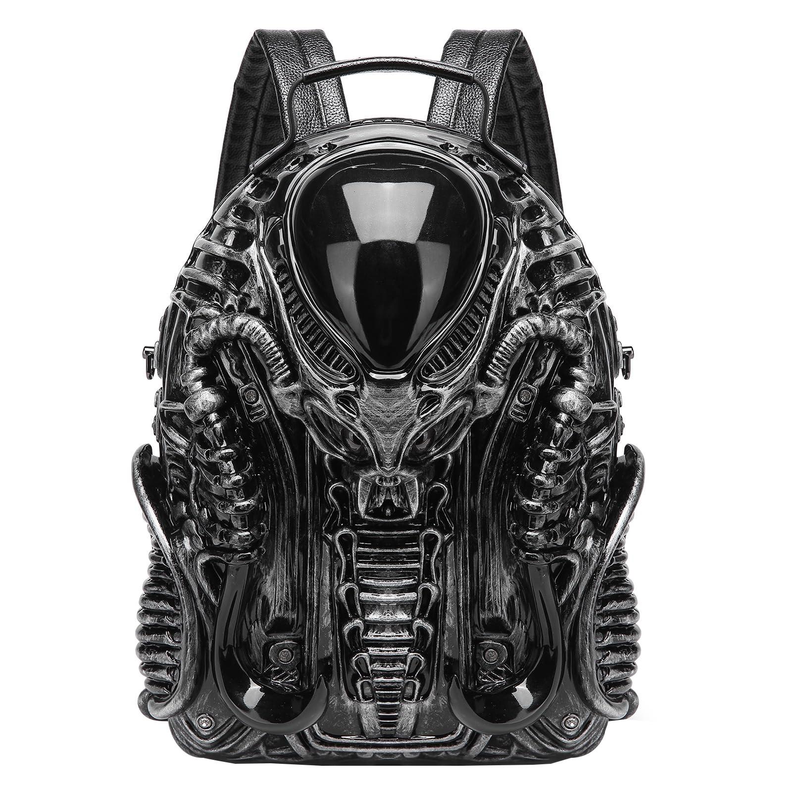 

Модный и уникальный рюкзак в стиле стрит-панк Unisplendour One Size серебряный