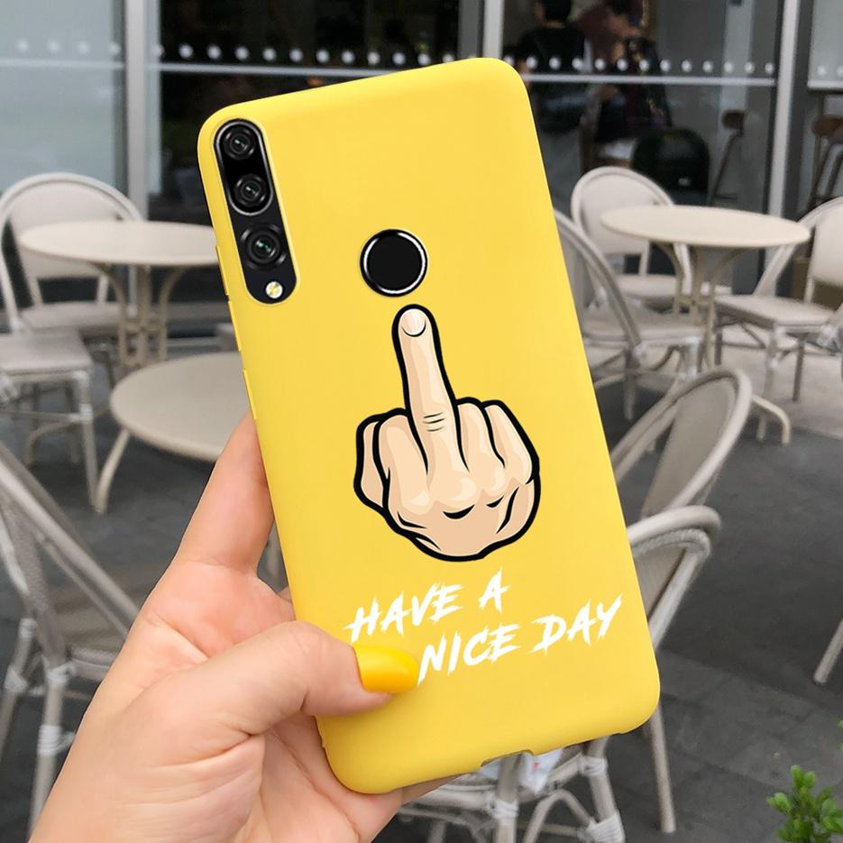 For Huawei Y9 Prime 2019 Case STK-L21 Stylish Flower Cartoon Phone Cover For Huawei Y9 Y 9 Prime 2019 Cases Fundas Coque Bumper