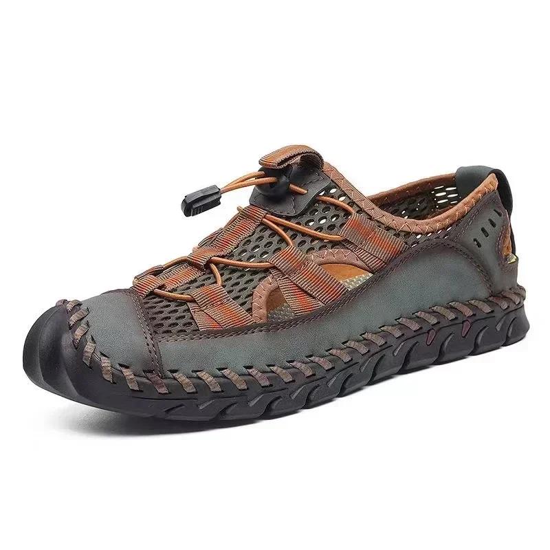 Platform Slippers for Men Sports Sandals for Men Leather Sandal Cheap Sandals Free Shipping Man Shoes Mens Summer Shoes Sale